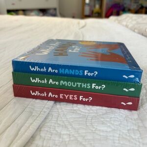 Children's Book Set - What Are Hands, Mouths, Eyes For?